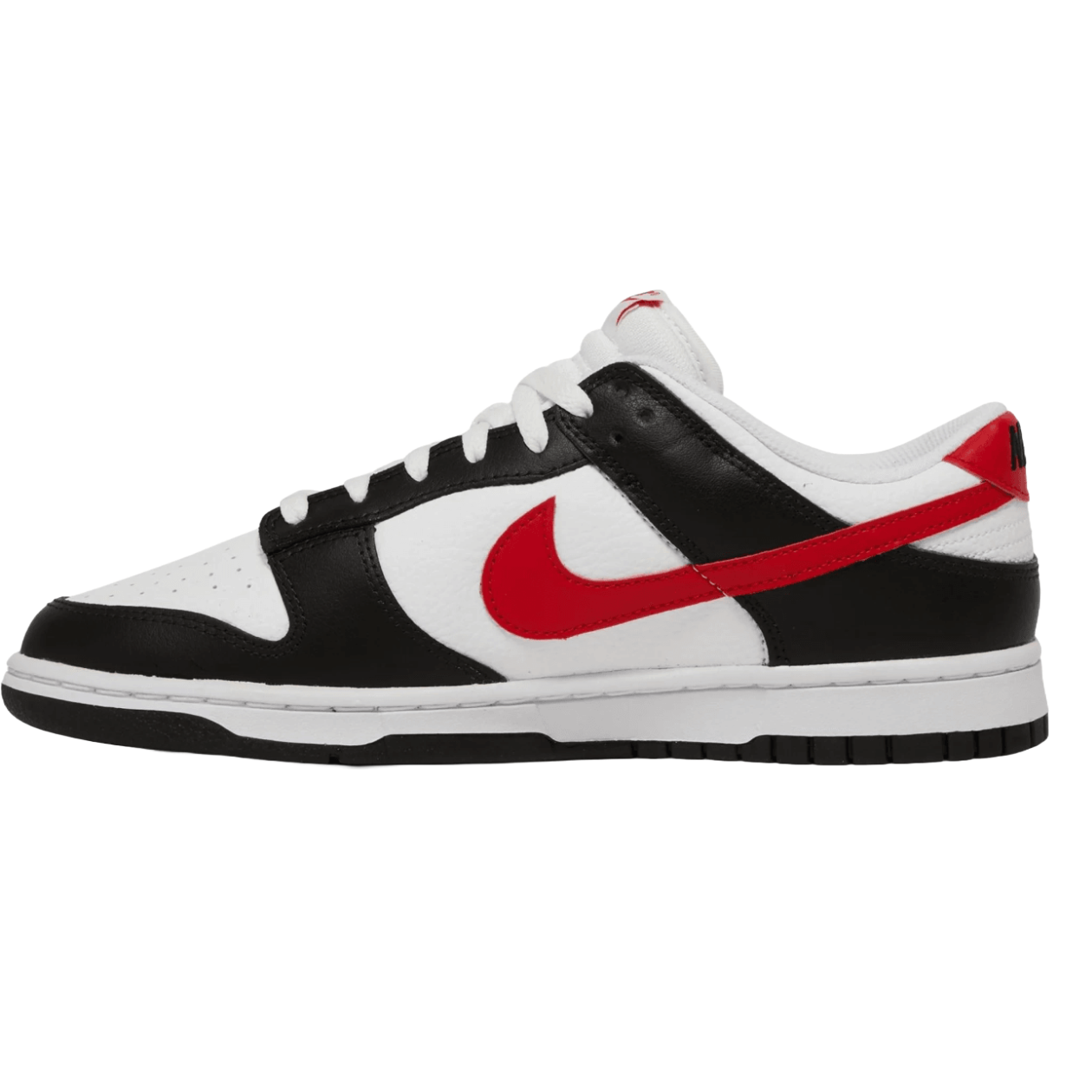 Nike Dunk Low Retro Red Swoosh Panda