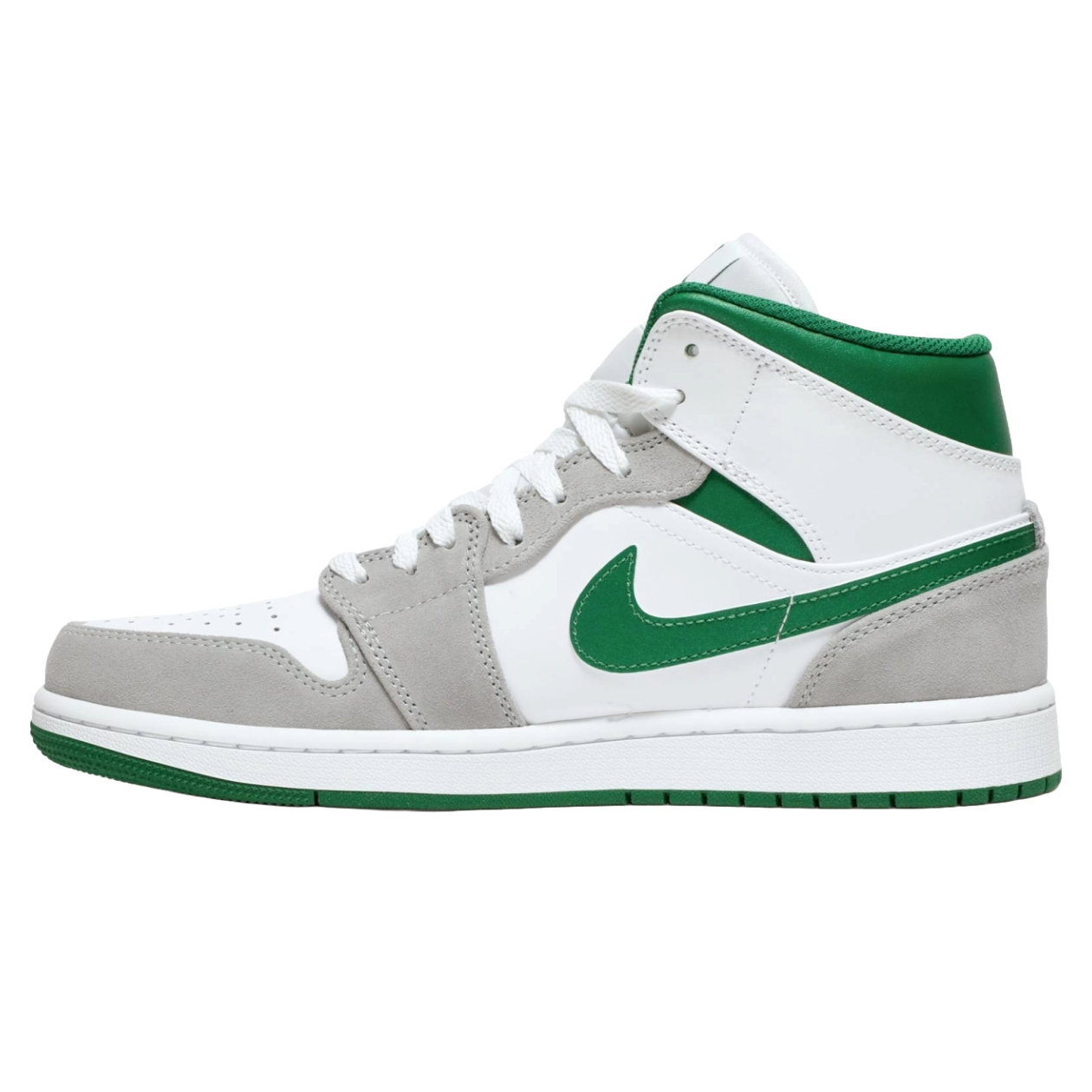 DC7248 103 Jordan 1 Mid SE White Pine Green Smoke Grey (GS)