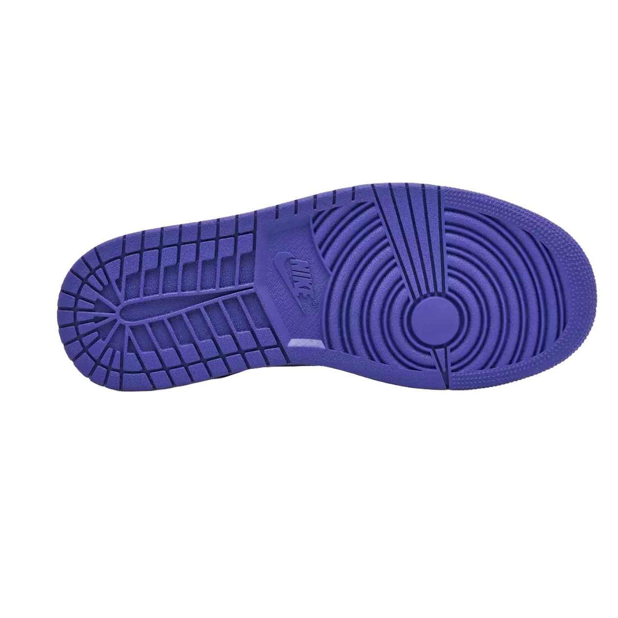 Jordan 1 Mid Purple Black (Women's)
