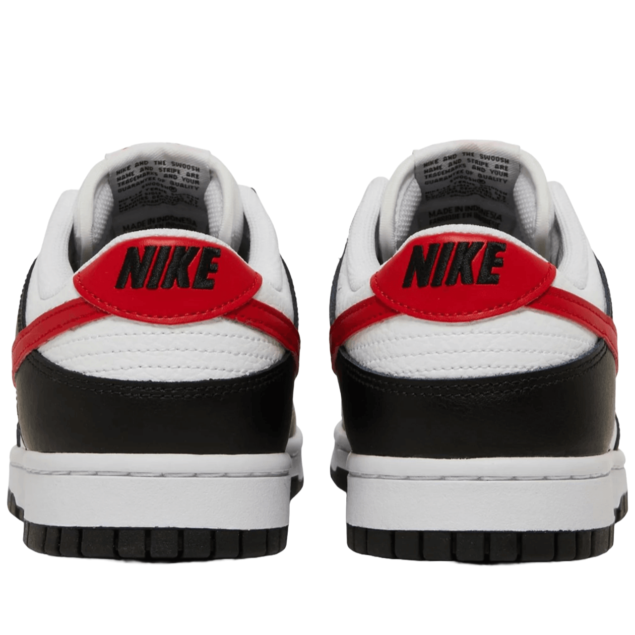 Nike Dunk Low Retro Red Swoosh Panda