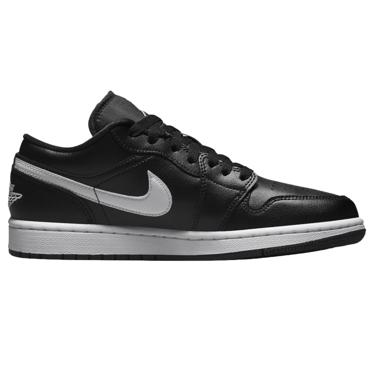 Jordan 1 Low Black White (2022) (Women's)