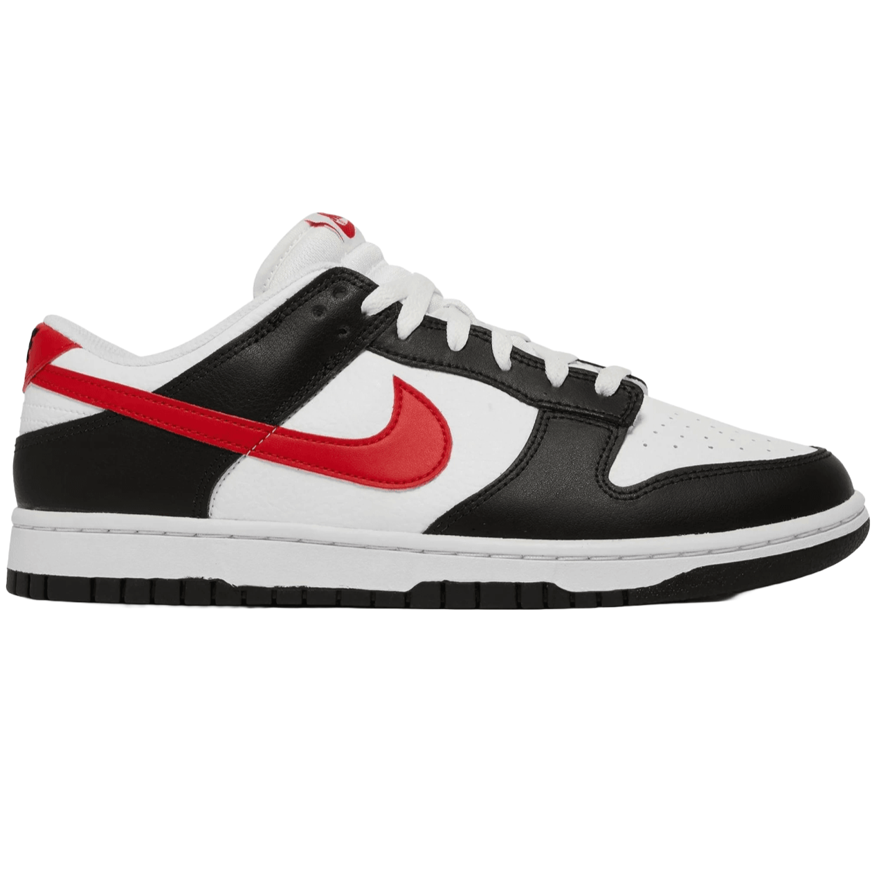 Nike Dunk Low Retro Red Swoosh Panda
