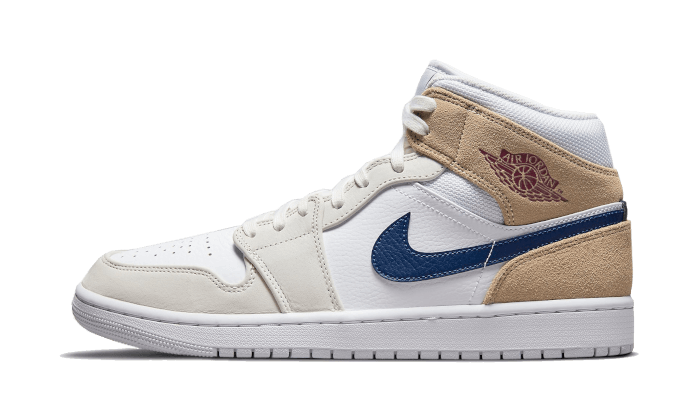 Nike Jordan 1 Mid Tan Suede