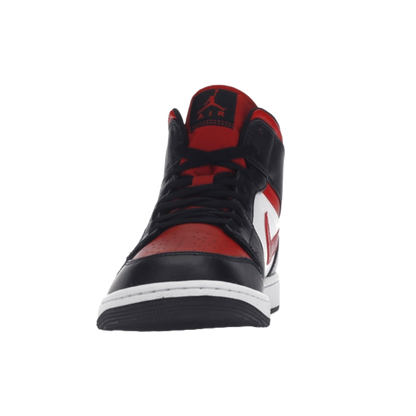 Jordan 1 Mid White Black Red (2022)