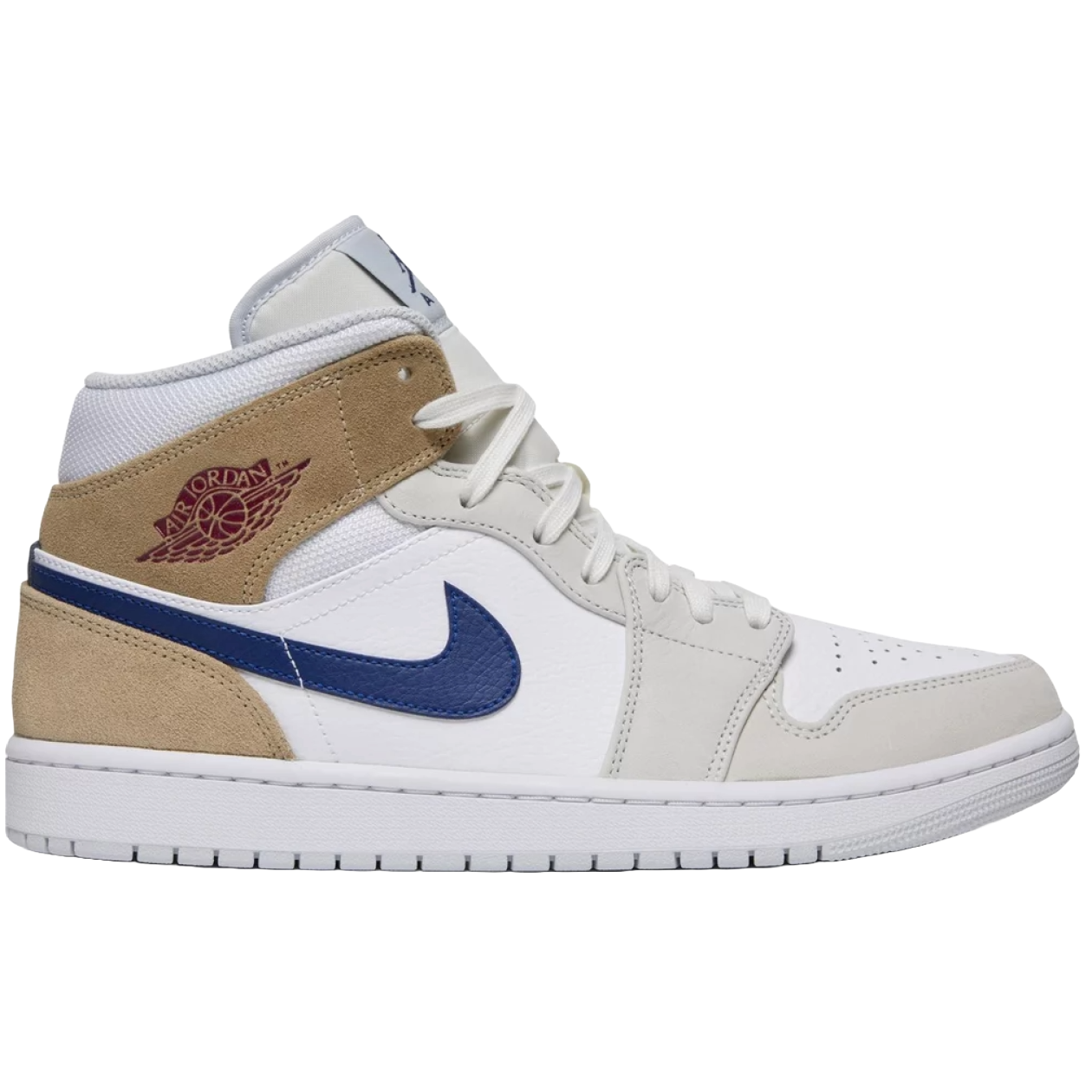 Jordan 1 MidTan Suede