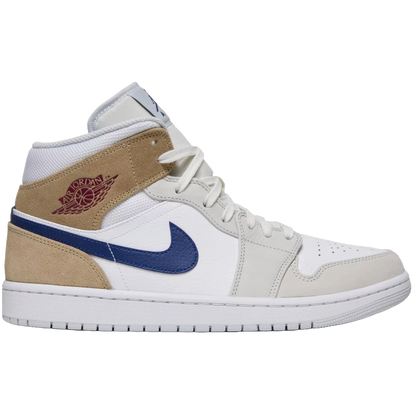 Jordan 1 MidTan Suede