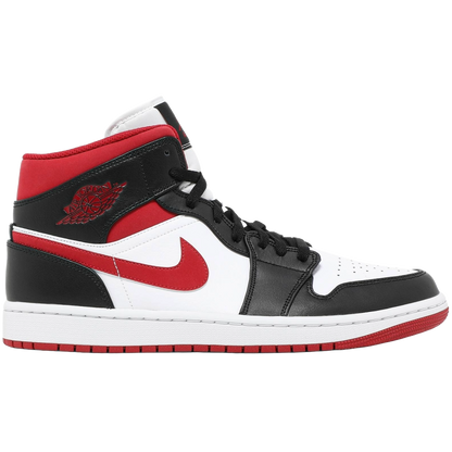 Air Jordan 1 Mid Black Gym Red