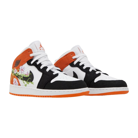 Jordan 1 Mid SE Basketball Blossom (GS)