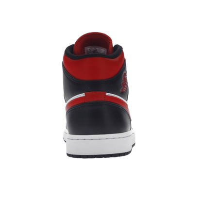 Jordan 1 Mid White Black Red (2022)