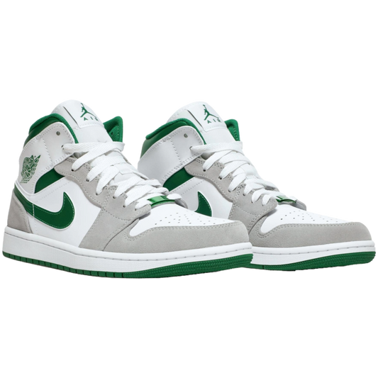 DC7248 103 Jordan 1 Mid SE White Pine Green Smoke Grey (GS)