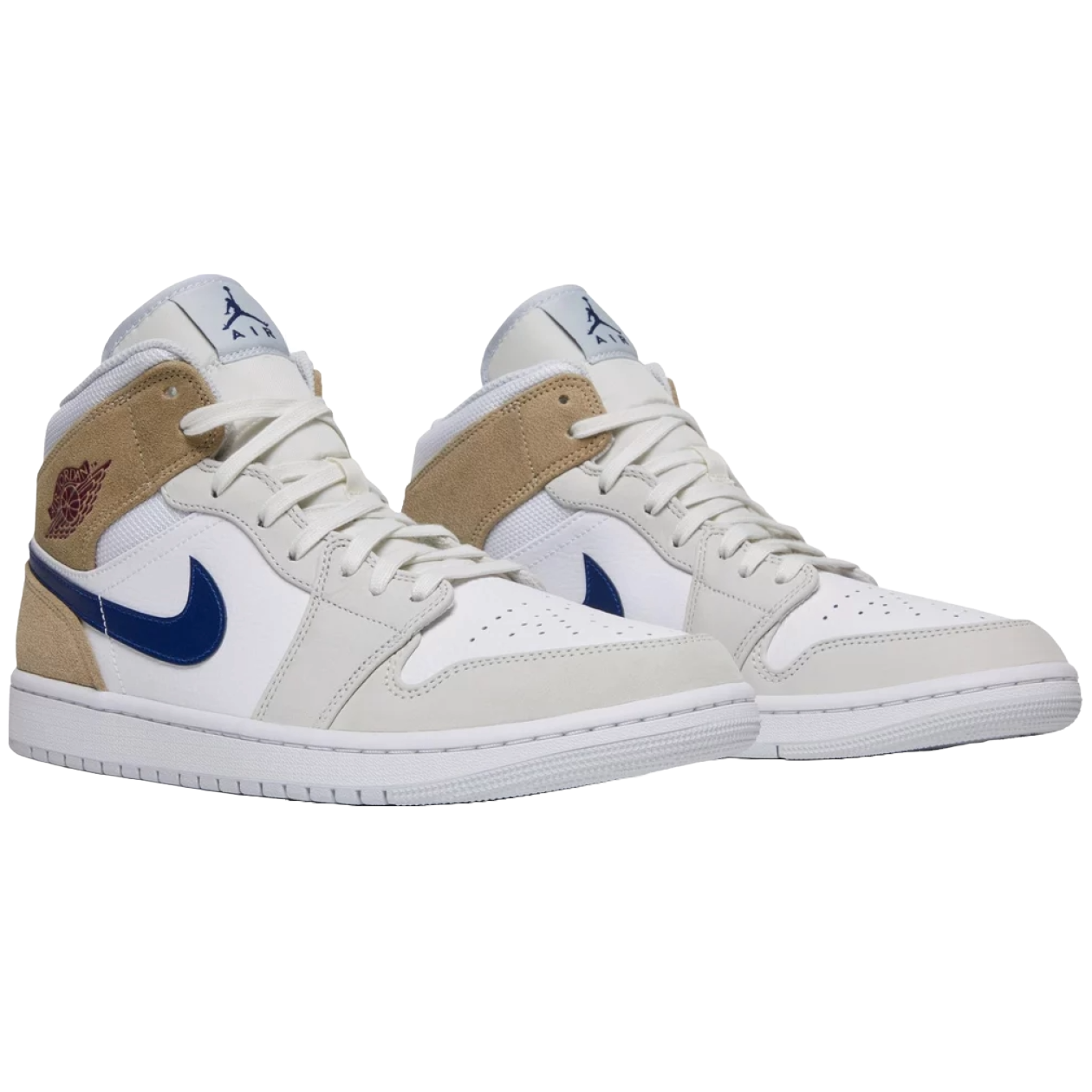 Jordan 1 MidTan Suede