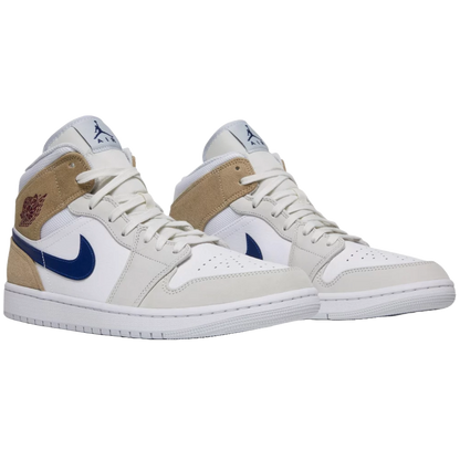 Jordan 1 MidTan Suede