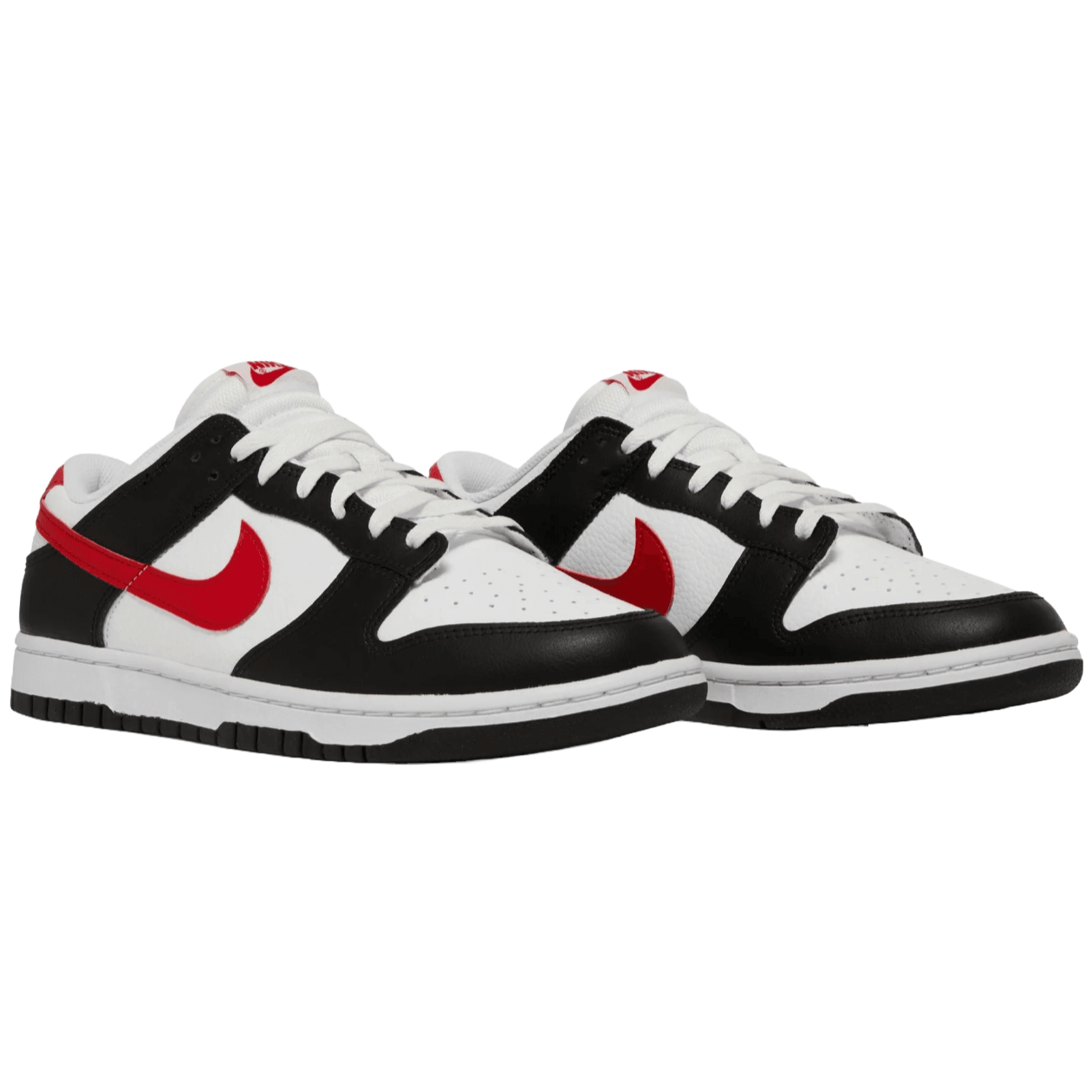 Nike Dunk Low Retro Red Swoosh Panda