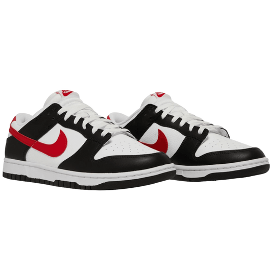 Nike Dunk Low Retro Red Swoosh Panda
