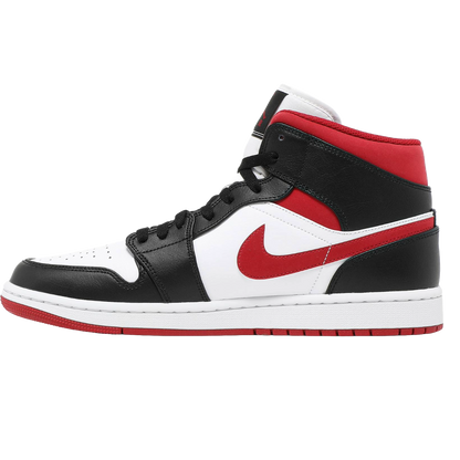 Air Jordan 1 Mid Black Gym Red