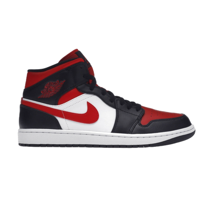 Jordan 1 Mid White Black Red (2022)