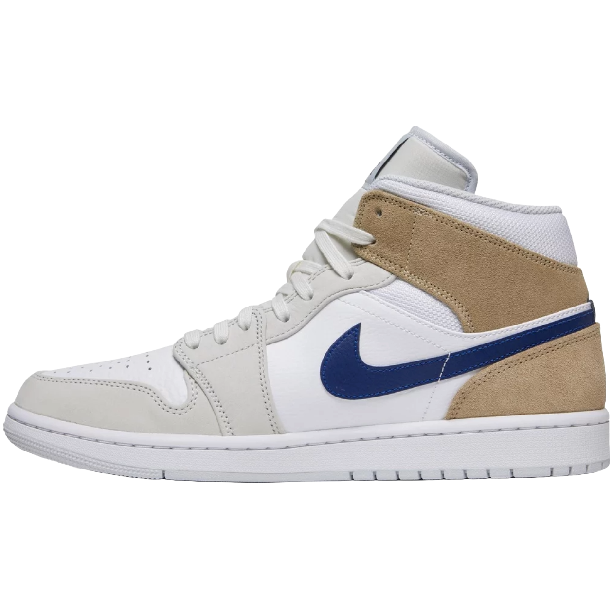 Jordan 1 MidTan Suede