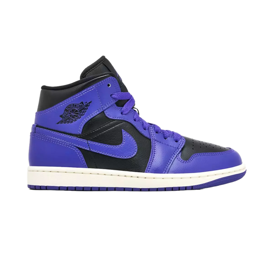 Jordan 1 Mid Purple Black (Women's)