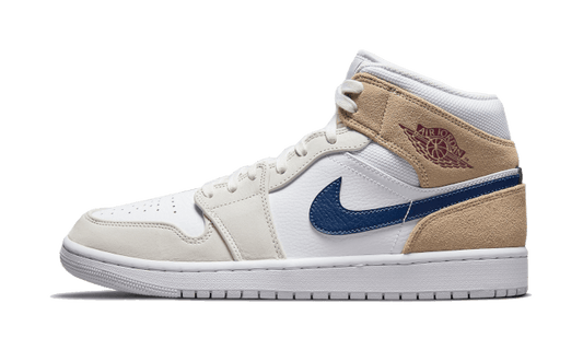 Nike Jordan 1 Mid Tan Suede