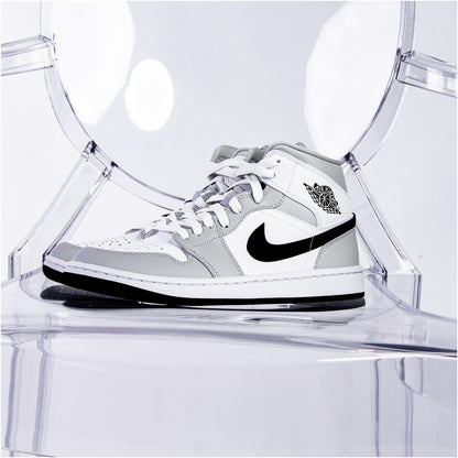 Air Jordan 1 Mid Smoke Grey Light