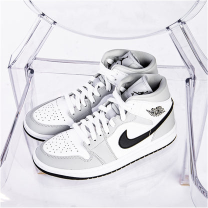 Air Jordan 1 Mid Smoke Grey Light